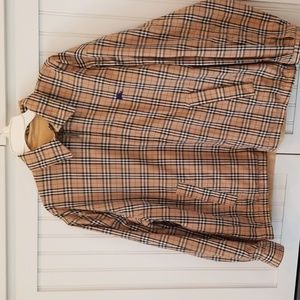 Burberry mens reversible jacket